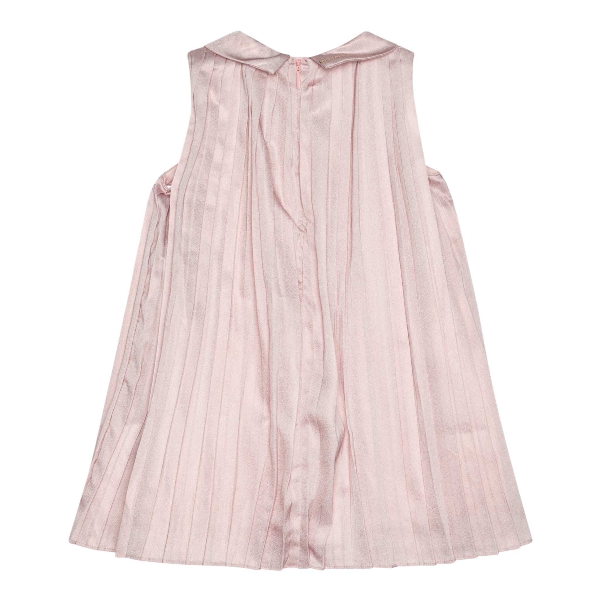 Michael Kors Abito tinta unita con Colletto Giromanica Rosa per Bambina R30307JXXX ROSA MICHAEL KORS 
