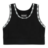 Michael Kors Top Tinta Unita con Contrasti per Bambina R30323X NERO MICHAEL KORS 