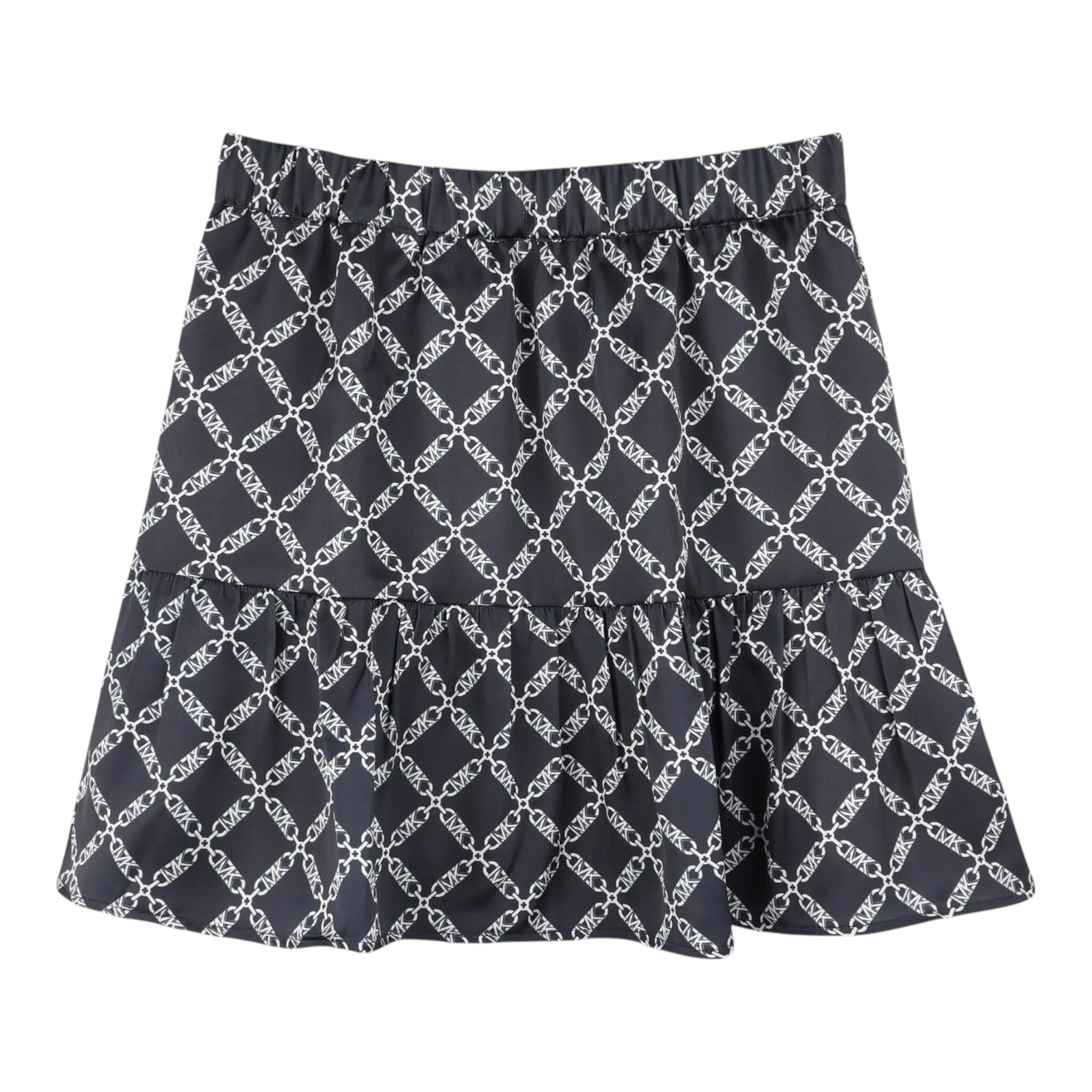 Michael Kors Gonna Tinta Unita con Stampe Logo per Bambina R30339 BLU MICHAEL KORS 