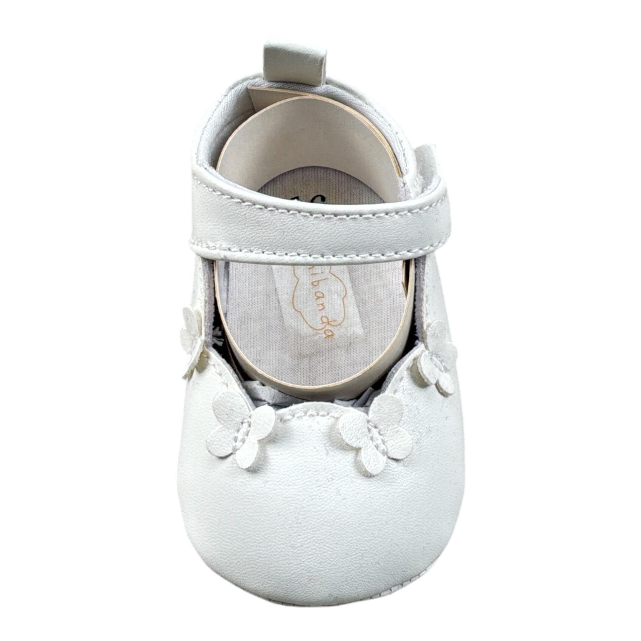 Mini Banda Mocassino tinta unita Bianco per Neonato 3B354 BIANCO MINI BANDA 