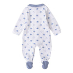 Minibanda Tutina Manica Lunga Tinta Unita con Stampe per Neonato 3B669 BIANCO MINIBANDA 