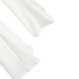 Miss Blumarine Pantalone Tinta Unita Modello Zampa per Bambina IA4020 PANNA MISS BLUMARINE 