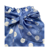 Miss Grant Short Tinta Unita Fantasia Pois per Neonata MG1293 BLU MISS GRANT 