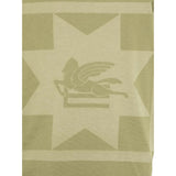 Missoni T-Shirt Girocollo Tinta Unita con Stampa per Bambino GW8P11 VERDE MISSONI 