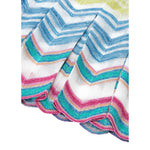 Missoni Top Giromanica Stampa Fantasia per Bambina MU0A32 BIANCO MISSONI 