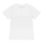 Missoni T-Shirt Girocollo Tinta Unita con Stampa per Bambino MW8P91 BIANCO MISSONI 