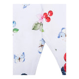 Monnalisa Leggins Tinta Unita con Stampa per Bambina 11E414 BIANCO MONNALISA 