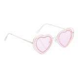 Monnalisa Occhiali Da Sole Forma Cuore per Bambina 17E0677 ROSA MONNALISA 