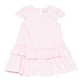 Monnalisa Abito Girocollo Tinta Unita per Bambina 17E902 ROSA MONNALISA 
