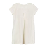 Monnalisa T-Shirt Girocollo Tinta Unita con Stampa per Bambina 197601S3 PANNA MONNALISA 