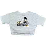 Monnalisa T-Shirt Girocollo Tinta Unita con Stampa per Bambina 197610S3 BIANCO MONNALISA 