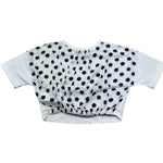 Monnalisa T-Shirt Girocollo Tinta Unita con Stampa per Bambina 197610S3 BIANCO MONNALISA 