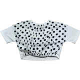 Monnalisa T-Shirt Girocollo Tinta Unita con Stampa per Bambina 197610S3 BIANCO MONNALISA 