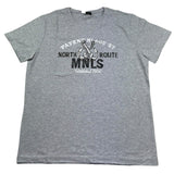 Monnalisa T-Shirt Girocollo Tinta Unita con Stampa per Bambino 255604 GRIGIO MONNALISA 