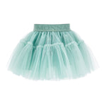 Monnalisa Gonna Tinta Unita In Tulle per Neonata 37EGON VERDE MONNALISA 