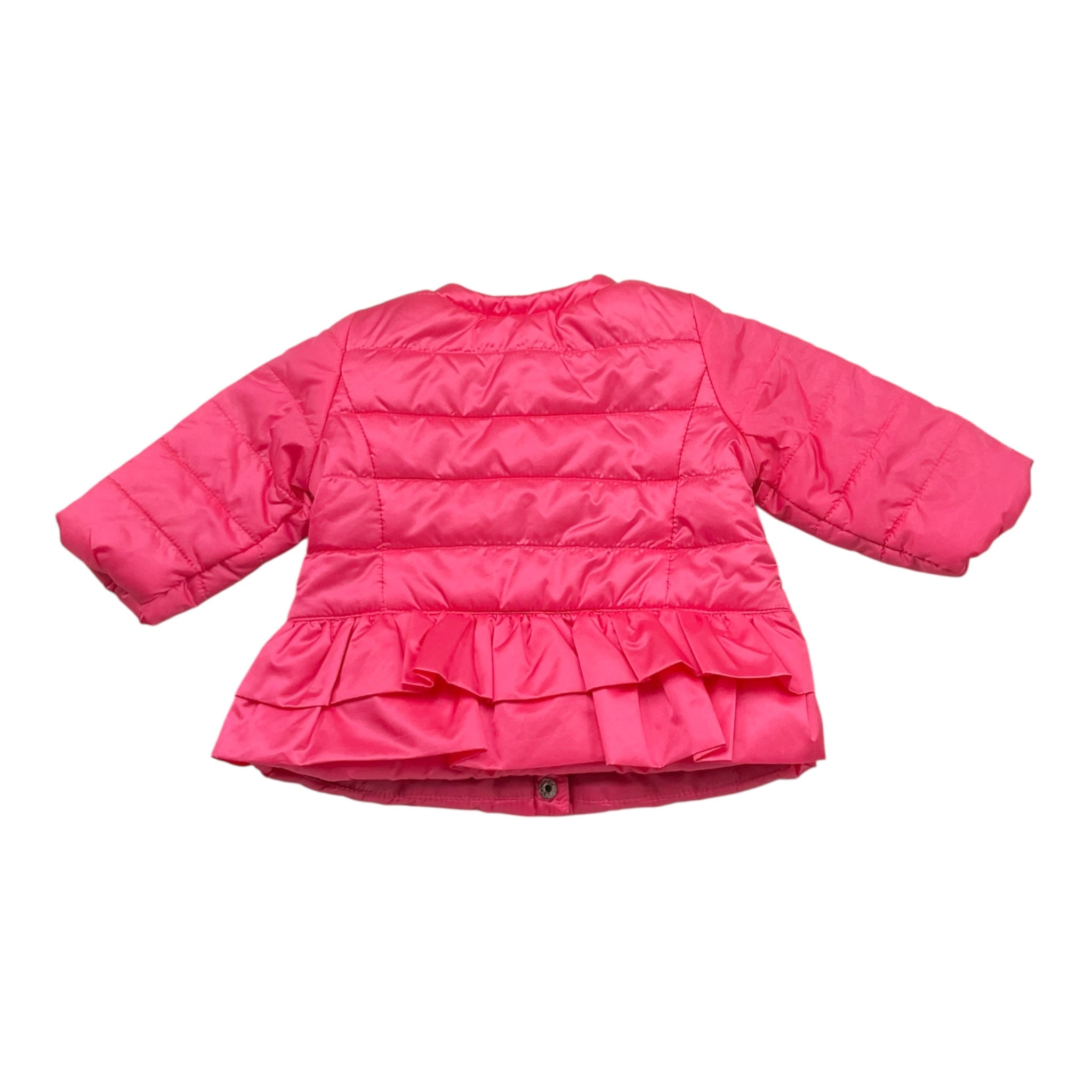 Monnalisa Giubbino Tinta Unita con Bottoni per Neonata 399104 FUXIA MONNALISA 