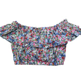 Monnalisa Top Mezza Manica Stampa Fantasia Floreale per Bambina 419301 MULTICOLOR MONNALISA 