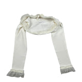 Monnalisa Coprispalle Tinta Unita con Tulle per Bambina 715800A1 PANNA MONNALISA 