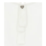 Monnalisa Camicia Mezza Manica Tinta Unita per Bambina 79E610X BIANCO MONNALISA 