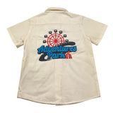 Mood_One Camicia Mezza Manica Tinta Unita per Bambino 395M PANNA MOOD_ONE 