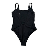 Moschino Costume Intero Tinta Unita con Stampa per Bambina A7123 NERO MOSCHINO 