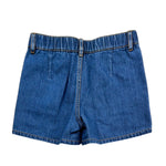Moschino T-Shirt Modello Crop Tinta Unita con Stampa- Shorts per Bambina HDG01K BIANCO MOSCHINO 