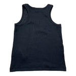 Moschino Canotta Tinta Unita A Costine per Bambina HDM06MX NERO MOSCHINO 