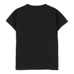 Moschino Abito Mezza Manica Tinta Unita con Logo per Bambina HDV0G9 NERO MOSCHINO 