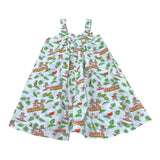 Moschino Abito Tinta Unita con Fantasia per Bambina HDV0HF BIANCO MOSCHINO 