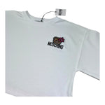 Moschino Abito Bicolore Mezza Manica per Bambina HDV0HR BIANCO/ROSA MOSCHINO 