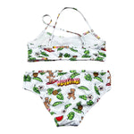 Moschino Costume 2 Pezzi Fascia-Slip per Bambina HHL00E BIANCO MOSCHINO 