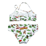 Moschino Costume 2 Pezzi Fascia-Slip per Bambina HHL00E BIANCO MOSCHINO 