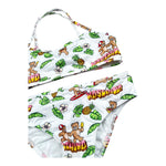 Moschino Costume 2 Pezzi Fascia-Slip per Bambina HHL00E BIANCO MOSCHINO 