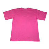 Moschino T-Shirt Girocollo Tinta Unita con Stampa per Bambina HJM060 FUXIA MOSCHINO 