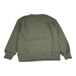 Moschino Felpa Girocollo Tinta Unita con Stampa per Bambino HUF09L VERDE MOSCHINO 