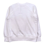 Moschino Felpa Chiusa Girocollo Tinta Unita con Logo per Bambino HUF09M BIANCO MOSCHINO 