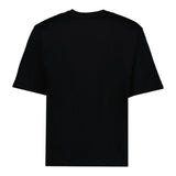 Moschino T-Shirt Tinta Unita con Stampa per Bambina HUM058X NERO MOSCHINO 