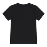 Moschino T-Shirt Girocollo Tinta Unita con Stampa per Bambino HUM05C NERO MOSCHINO 
