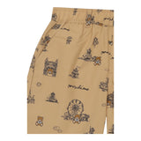 Moschino Bermuda Tinta Unita con Stampa per Bambino HUQ024 BEIGE MOSCHINO 