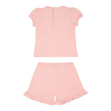 Moschino Completo 2 Pezzi T-Shirt-Short per Neonata MAG01OX ROSA MOSCHINO 