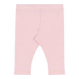 Moschino Leggins Tinta Unita con Logo per Neonata MDP03DN ROSA MOSCHINO 