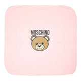 Moschino Coperta Tinta Unita con Stampa per Bambina MUB00J ROSA MOSCHINO 