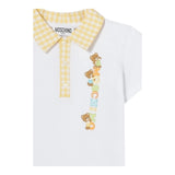 Moschino Cmpleto 2 Pezzi Bermuda-Polo per Bambino MUG01AJ BIANCO MOSCHINO 
