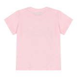 Moschino T-Shirt Girocollo Tinta Unita con Orso per Neonata MUM04AX ROSA MOSCHINO 