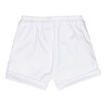Moschino Bermuda Tinta Unita con Logo  per Neonato MUQ018 BIANCO MOSCHINO 