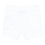 Moschino Bermuda Tinta Unita con Logo per Bambino MUQ01L BIANCO MOSCHINO 