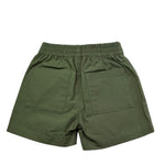 Moschino Short Tinta Unita con Stampa per Neonata MUQ01N VERDE MOSCHINO 
