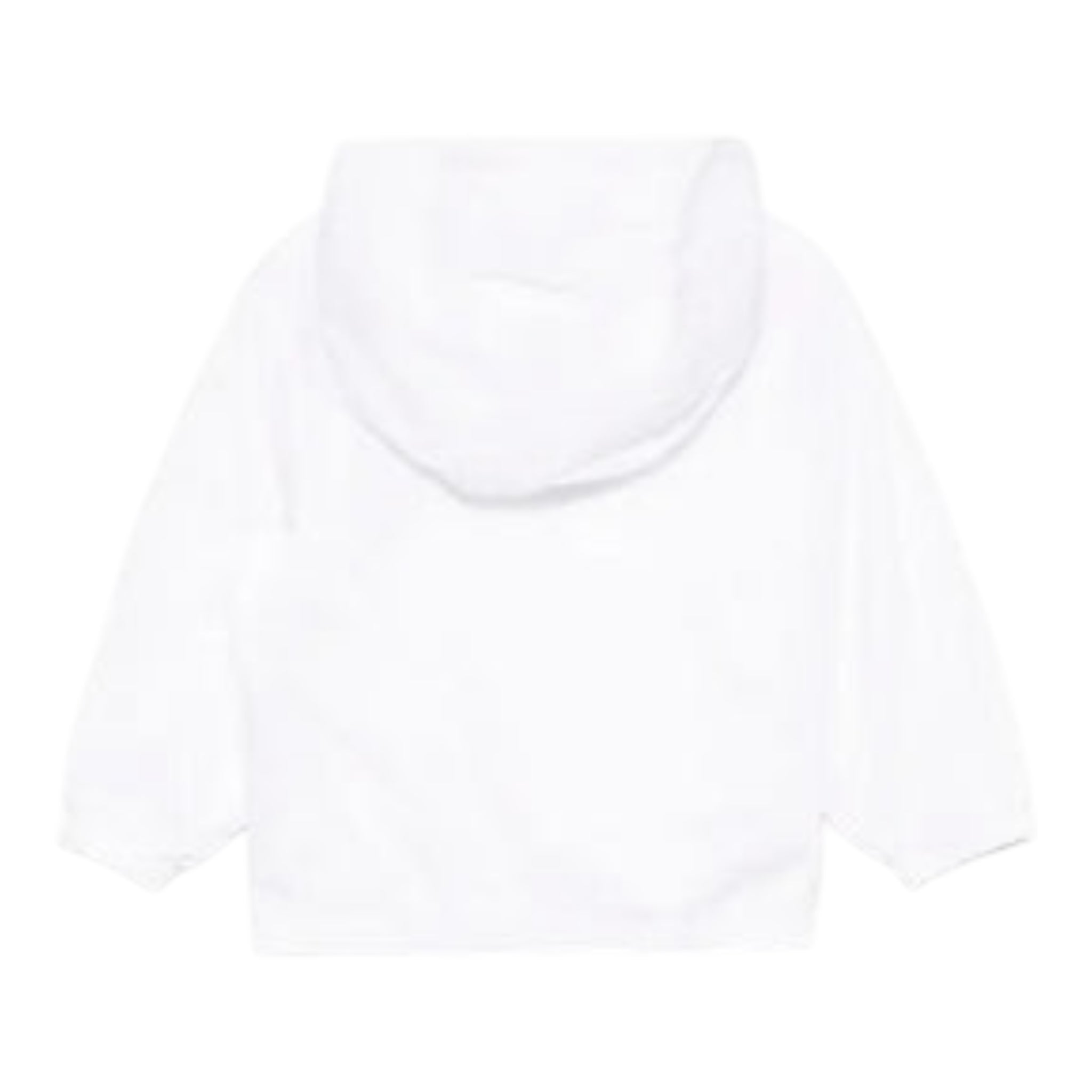 Moschino Giubbino Tinta Unita con Zip E Cappuccio per Neonato MUS02W BIANCO MOSCHINO 