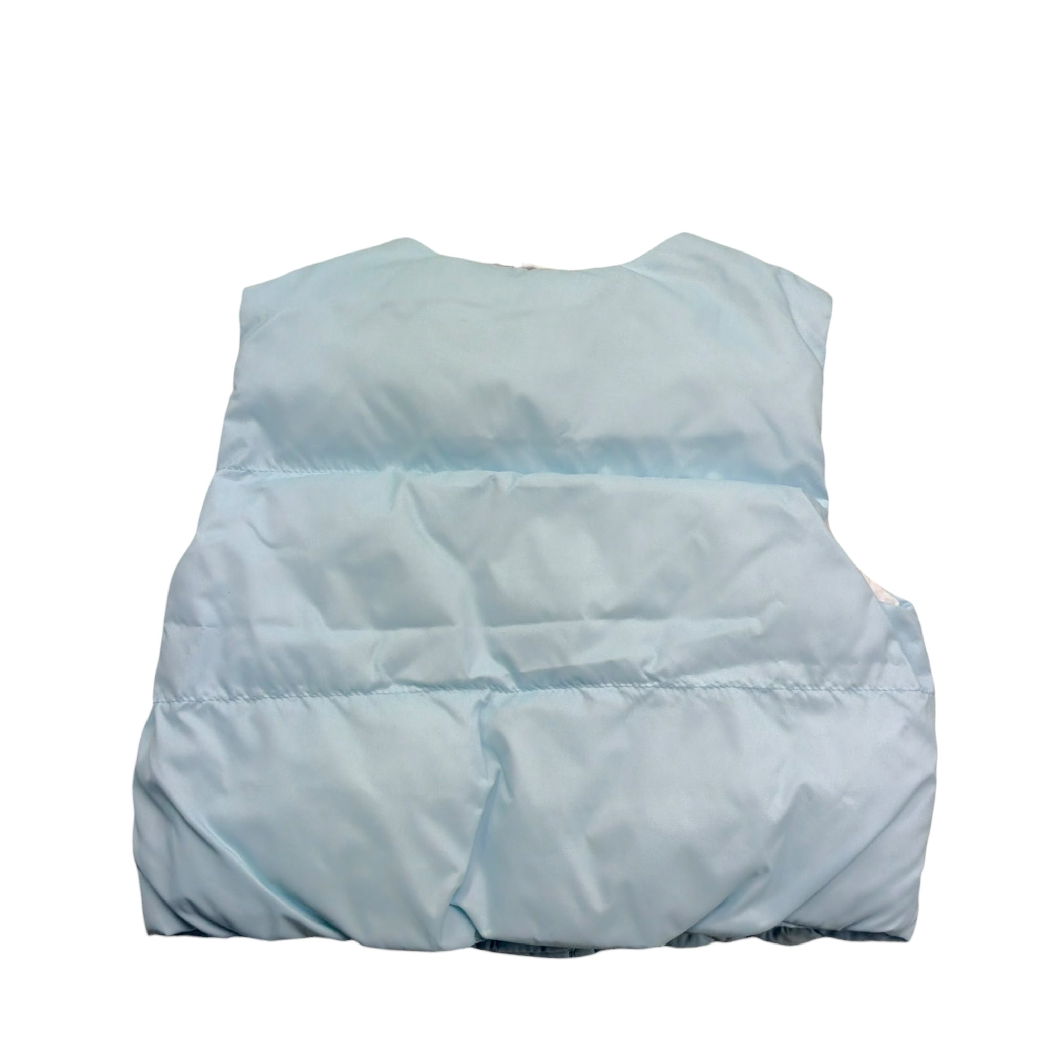 Moschino Giubbino Giromanica Tinta Unita con Stampa per Neonato MUS034 AZZURRO MOSCHINO 