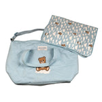 Moschino Borsa per Cambio con Fasciatoio per Neonata MUX05T AZZURRO MOSCHINO 